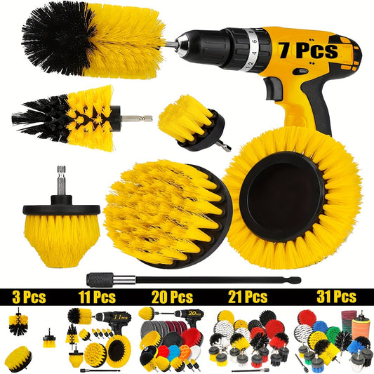 Kit de Brosses pour Perceuse – 3/4/7/11/20/22/31 pièces