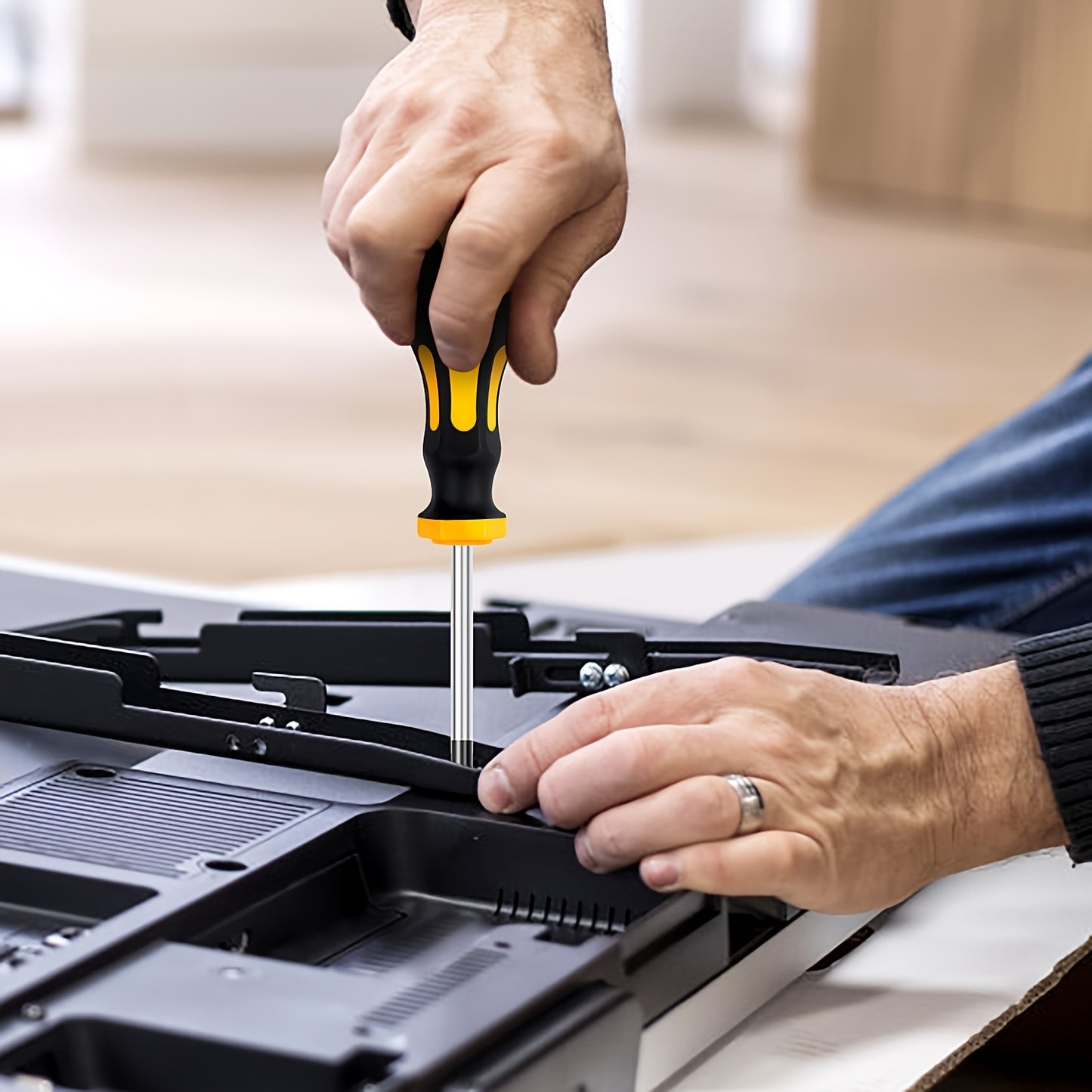 Ensemble de tournevis magnétique 43 pièces – Chrome Vanadium | Fentes • Hex • Torx • Précision